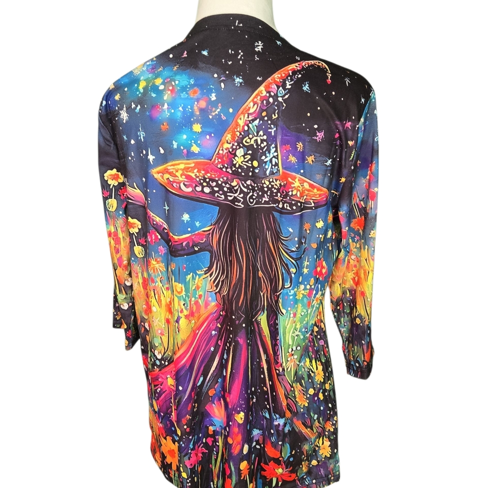 Source Unknown Enchanted Garden Long Sleeve Top - Picture 6 of 7